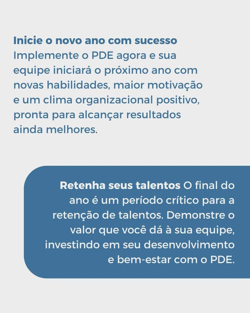 Porque contratar o PDE antes do ano acabar - ProLife Psicologia - ação pde -